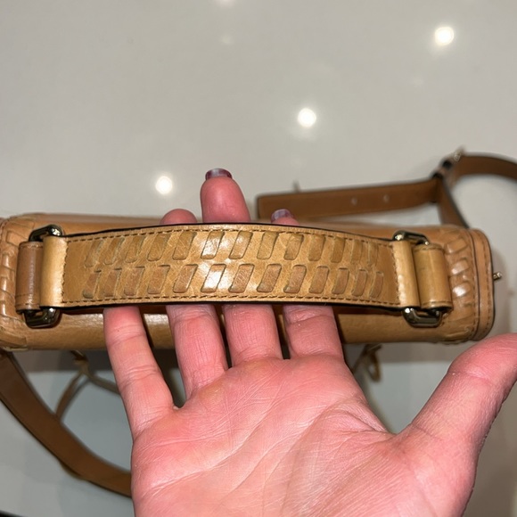 Rebecca Minkoff Vanity Saddle Bag in Tan Leather - Picture 4 of 8